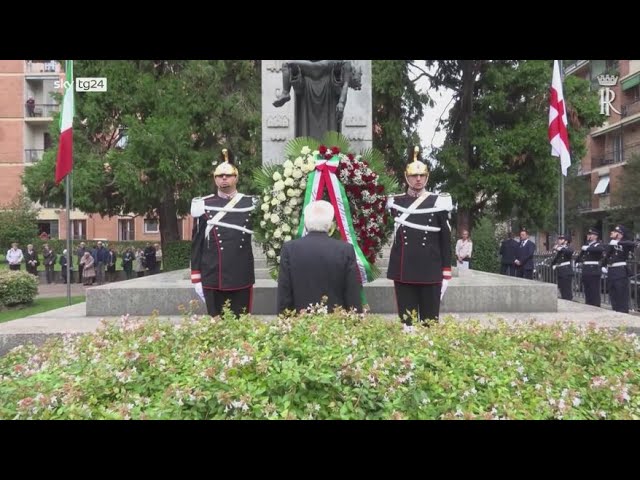 ⁣Milano, Mattarella a 80esimo anniversario strage di Gorla