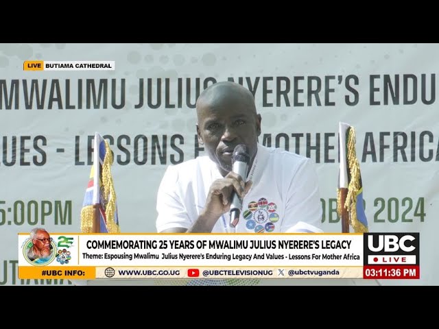 ⁣LIVE: COMMEMORATING 25 YEARS OF MWALIMU JULIUS NYERERE LEGACY I OCTOBER 14, 2024