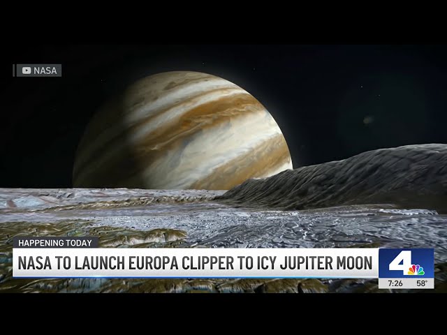 ⁣NASA to launch Europa Clipper to icy Jupiter moon