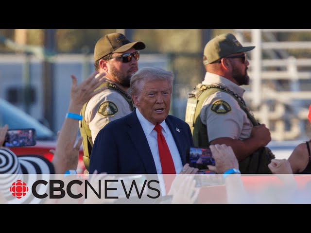 ⁣Man with loaded firearms arrested near Trump rally: police