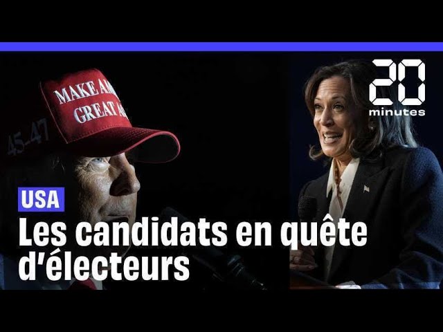 ⁣Présidentielle américaine 2024 : Trump ou Harris ? Que disent les derniers sondages ?