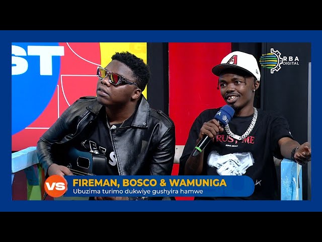 ⁣#Wamuniga na #Niyo_Bosco muri studio | Indirimbo yabo nshya na #Fireman | Uko baje guhura | #VERSUS