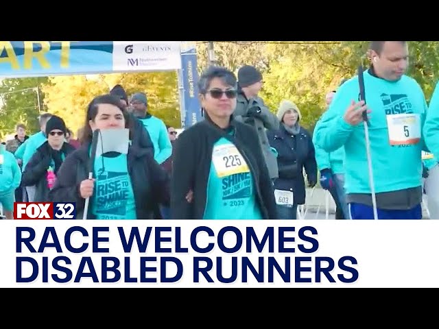 ⁣Rise to Shine Run and Walk welcomes athletes of all abilities