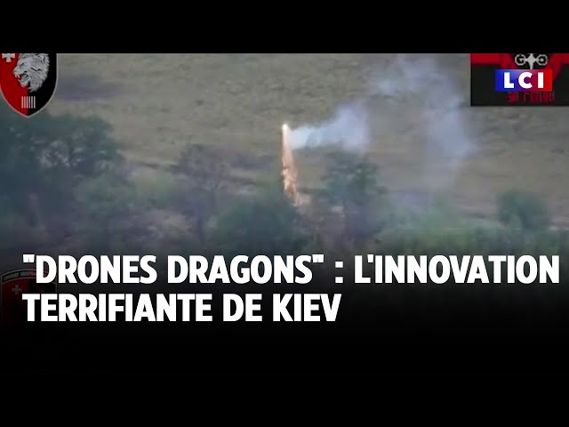 ⁣"Drones dragons" : l'innovation terrifiante de Kiev