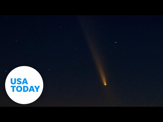 ⁣Once in 80,000 years: Rare comet crosses sky | USA TODAY