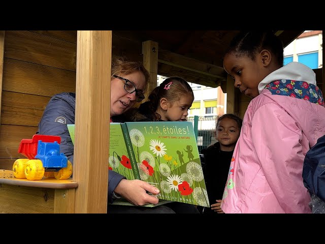 ⁣Vitry-le-François : Les maternelles de Pierre et Marie Curie font “école dehors”