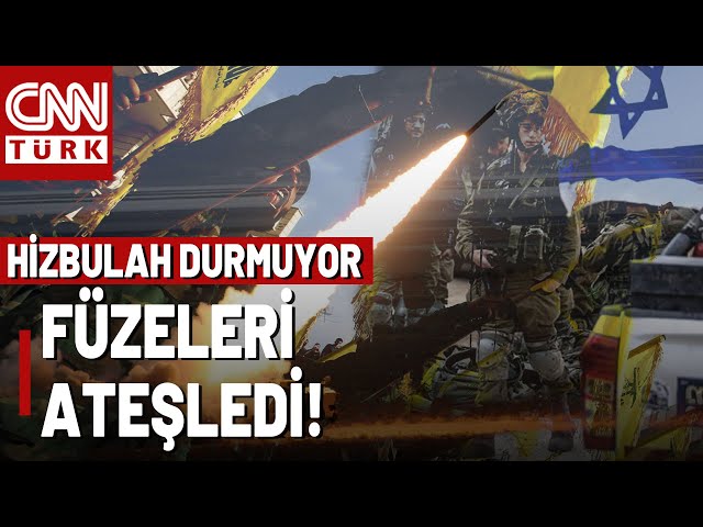 ⁣Sirenler Çalıyor! İsrail'de Hizbullah Füzeleri Paniği Had Safhada...