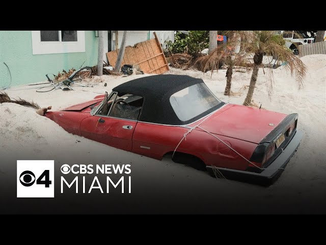 ⁣Florida communities face major cleanup after hurricanes Helene, Milton