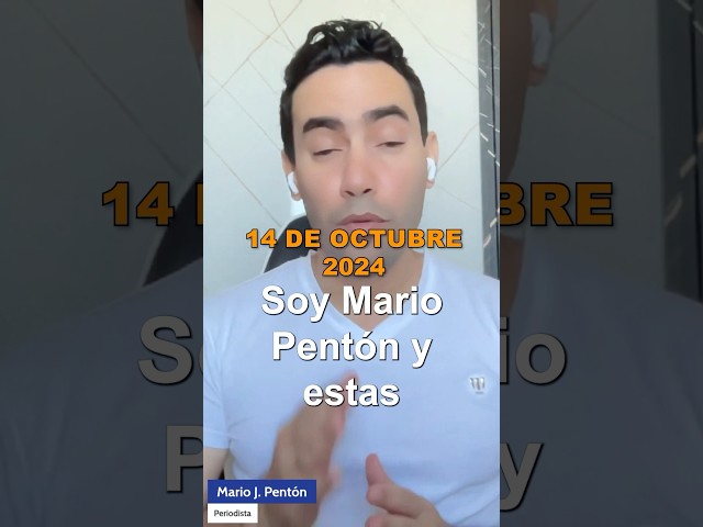 ⁣Las principales noticias para Cuba hoy, 14 de octubre de 2024 con Mario J. Pentón.  #Cuba