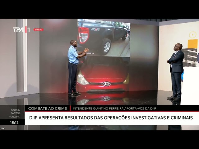 ⁣Combate ao crime - DIIP apresenta resultados das operações investigativas e criminais