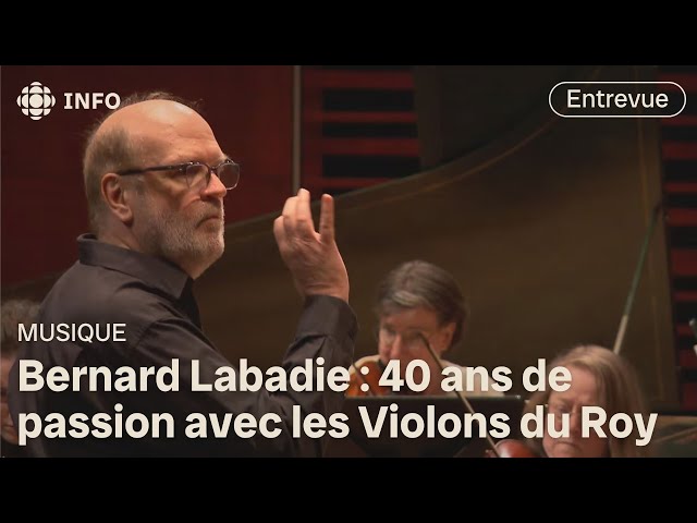 ⁣Bernard Labadie et 40 ans de Violons du Roy