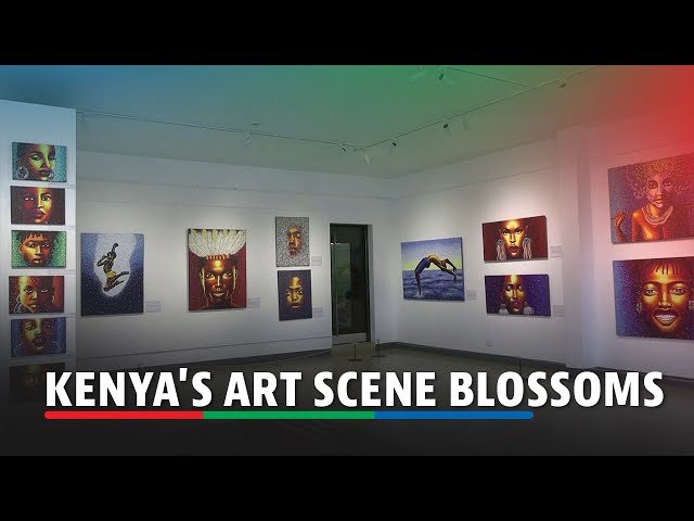 ⁣Kenya's art scene blossoms | ABS-CBN News