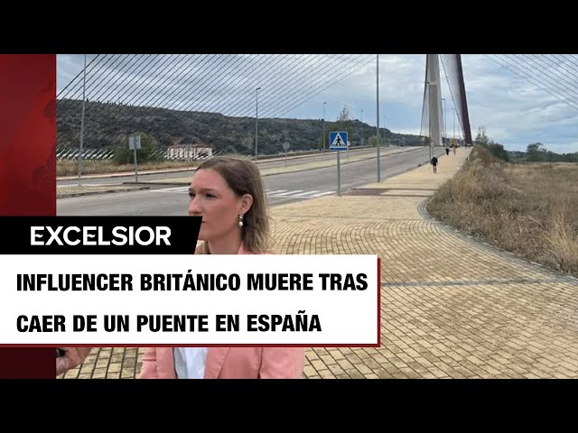 ⁣Muere influencer al caer desde un puente mientras tomaba fotos