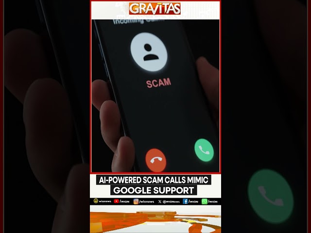 ⁣New AI Scam Targets Gmail Users | GRAVITAS | WION Shorts