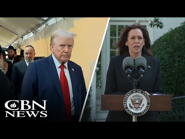 ⁣Polar Opposites: Trump and Harris Differing Views on Mid-East Policy