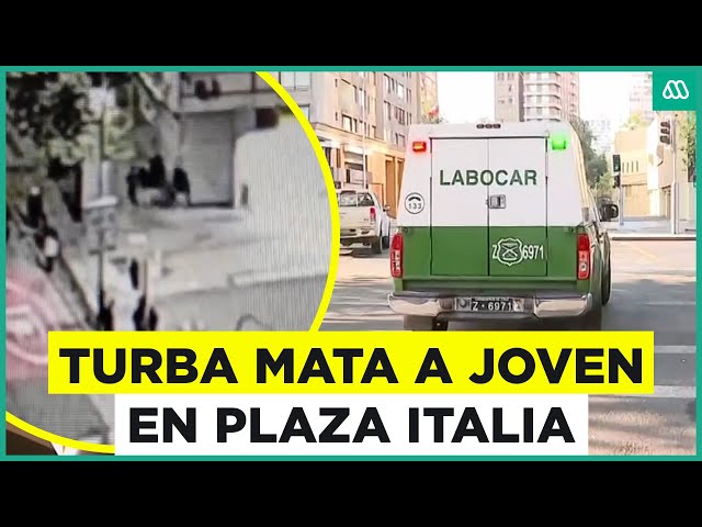 ⁣Turba mata a joven en Plaza Italia tras celebrar su cumpleaños