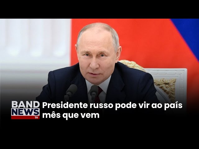 ⁣Ucrânia pede para Brasil prender Vladimir Putin | BandNews TV