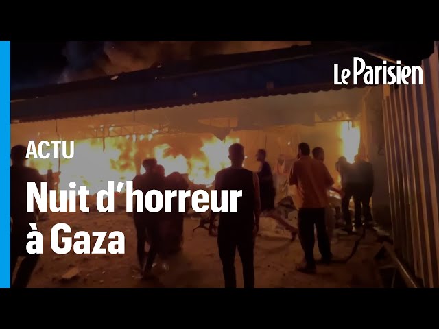 ⁣« Brûlés vifs dans leur sommeil » : un camp de réfugiés bombardé en pleine nuit à Gaza