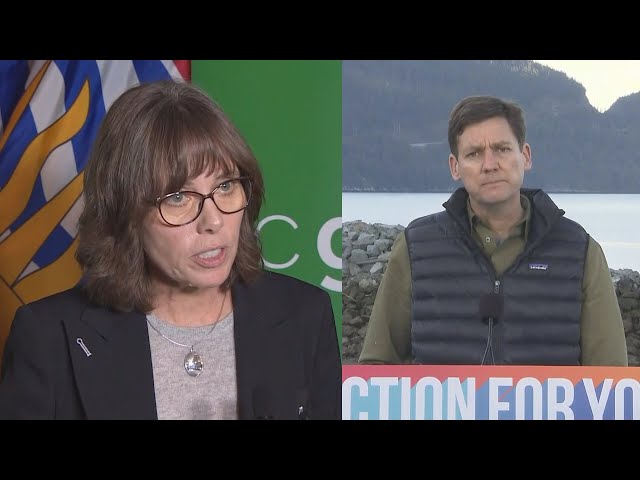 ⁣Eby calling on Green voters to support NDP to keep Rustad out of office