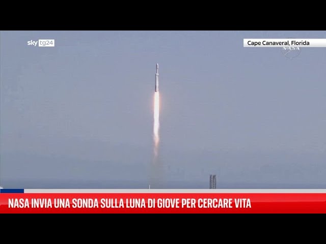 ⁣NASA invia sonda sulla luna di Giove per cercare vita