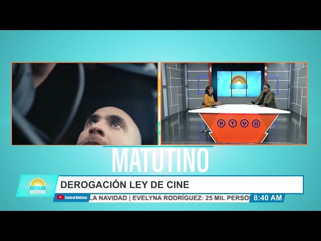 ⁣Rechazan eliminación de incentivos de Ley de Cine | Omar Patin es un actor y editor