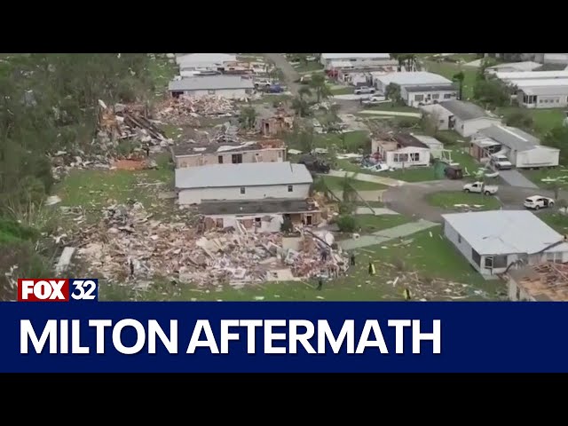 ⁣Hurricane Milton left millions without power; recovery efforts underway