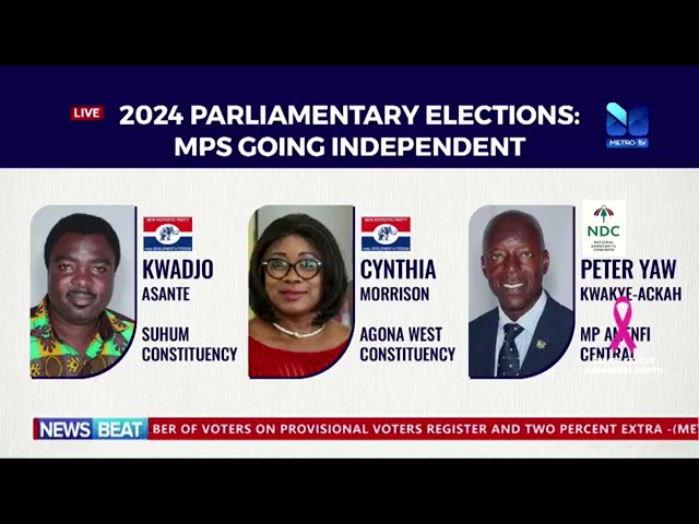 ⁣List of NPP  MPs going independent