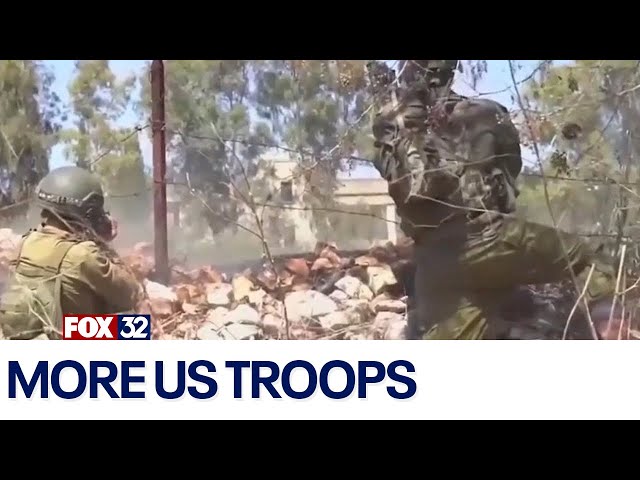 ⁣More US troops sent to Israel