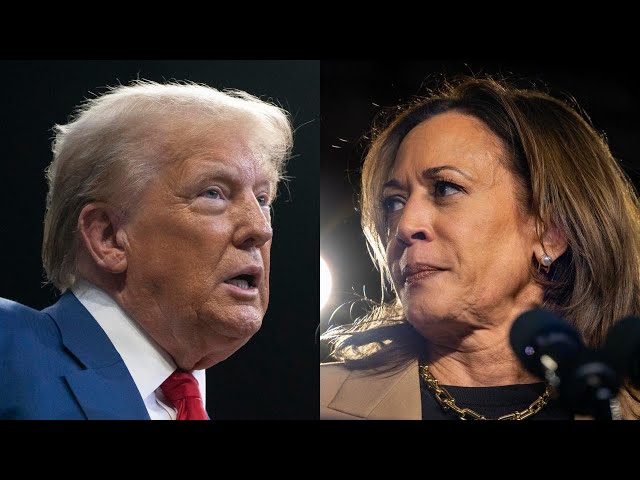 ⁣Harris, Trump push for votes in Pennsylvania