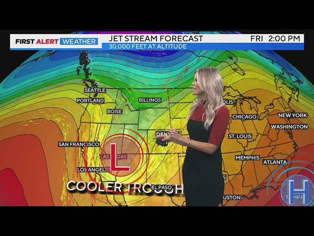 ⁣Cooler and wet weather on the way for Colorado this week