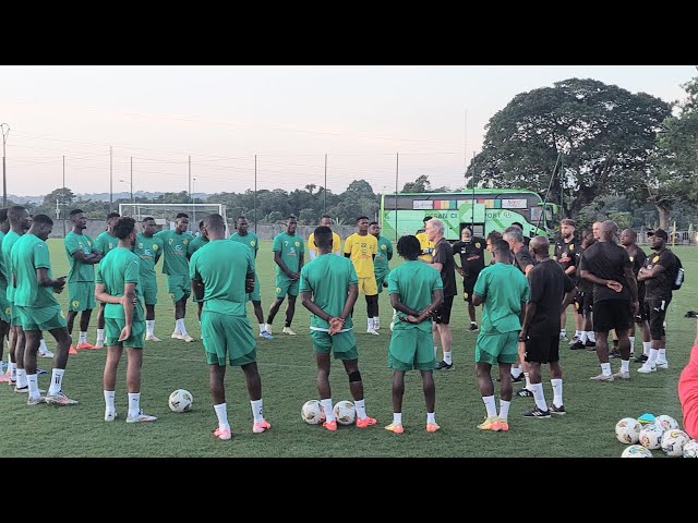 ⁣Dernière séance d'entraînement du Syli National avant le retour contre l’Éthiopie prévue ce 15/