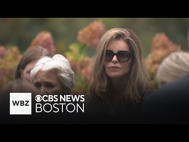 ⁣Kennedy family gathers for Ethel Kennedy's funeral