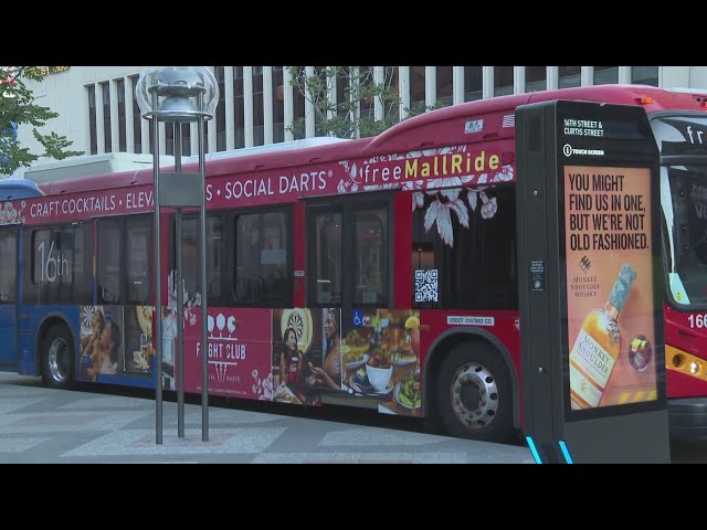 ⁣RTD's Free MallRide returns to portion of downtown Denver