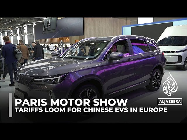 ⁣Paris Motor Show 2024: Tariffs loom for Chinese electric cars in Europe