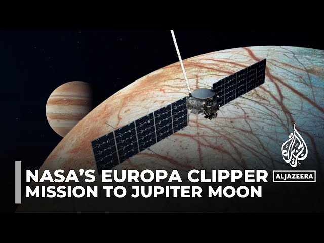 ⁣NASA launches a space mission to Jupiter's moon, Europa, in search of life