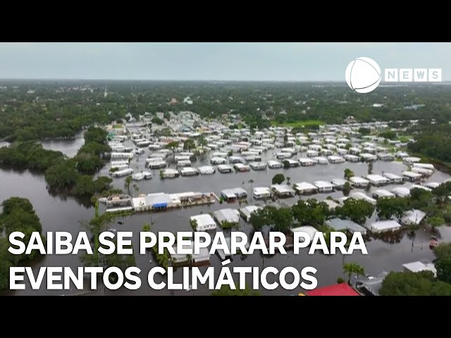 ⁣Conexão Verde: saiba como se preparar para eventos climáticos extremos