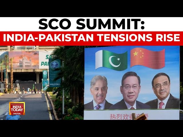 ⁣India-Pakistan Tensions High as SCO Summit Begins in Islamabad | India Today