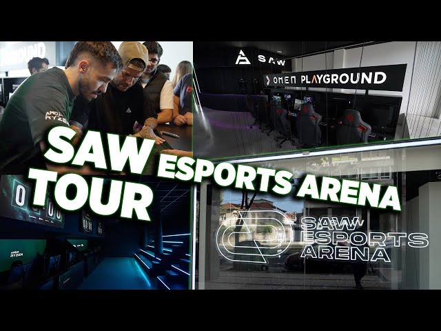 ⁣Conhece a SAW Esports Arena ️