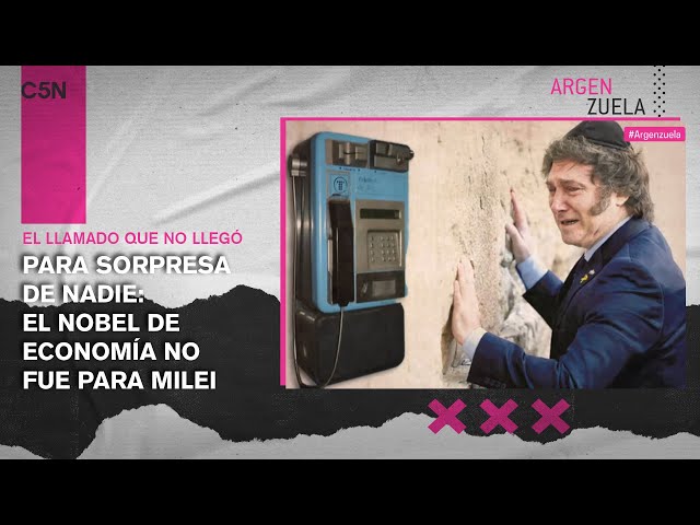 ⁣DISGUSTO para MILEI: entregaron el NOBEL de ECONOMÍA a tres economistas que promueven la INCLUSIÓN