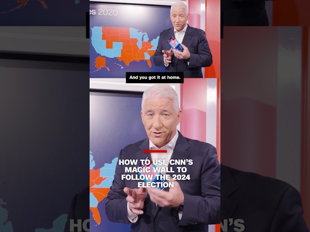 ⁣How to use CNN's Magic Wall to follow the 2024 election