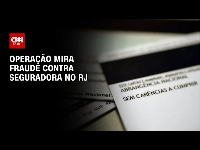 ⁣Operação mira fraude contra seguradora do RJ | CNN ARENA