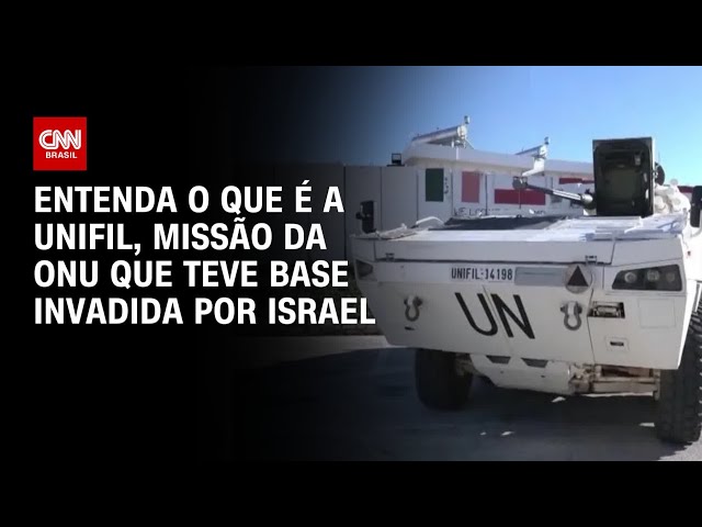 ⁣Entenda o que é a Unifil, missão da ONU que teve base invadida por Israel| CNN Arena