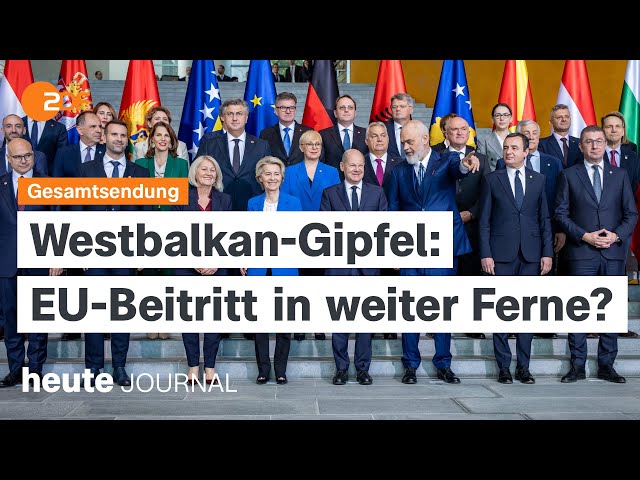 ⁣heute journal vom 14.10.2024: USA-Wahlkampf, Russlands hybride Kriegsführung, Westbalkan-Gipfel