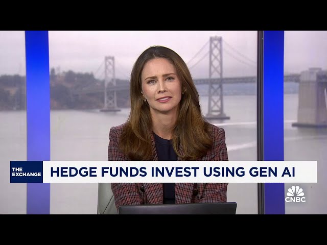 ⁣Hedge funds look to AI to get ahead of the markets