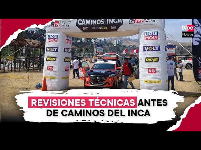 ⁣Chorrillos: realizan revisiones técnicas a vehículos que participirán de Caminos del Inca 2024