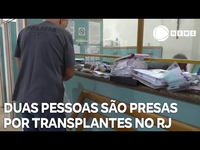 ⁣Duas pessoas são presas por transplantes de órgãos com HIV