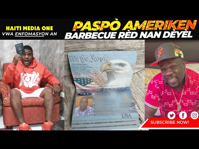 ⁣Barbecue Pa Lwen Kite Peyi A, Mouche A Gen Paspò Amerikenl, Guy Phillipe Fè Apèl Ak Tout Viv Ansanm