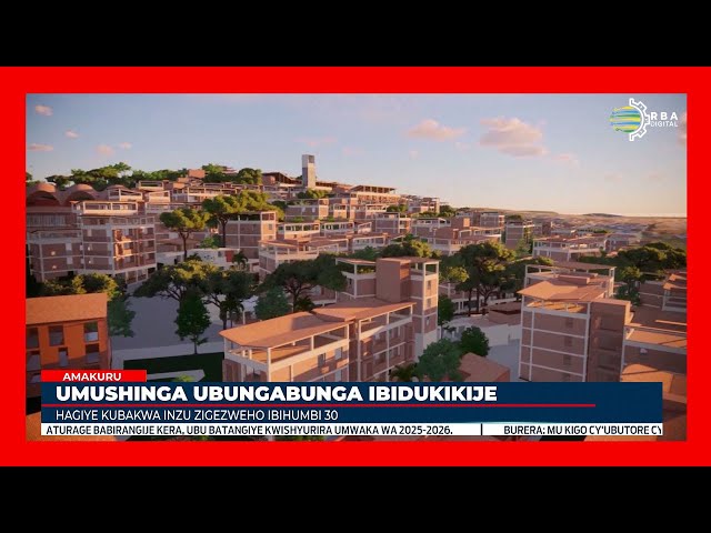 ⁣Gasabo: Biteze iterambere ryihuse ahazubakwa Umujyi ubungabunga ibidukikije (Kigali Green City)