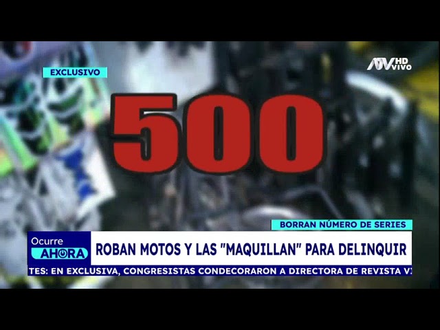 ⁣¡Exclusivo! El mercado de la venta de motos robadas que son 'maquilladas' para delinquir