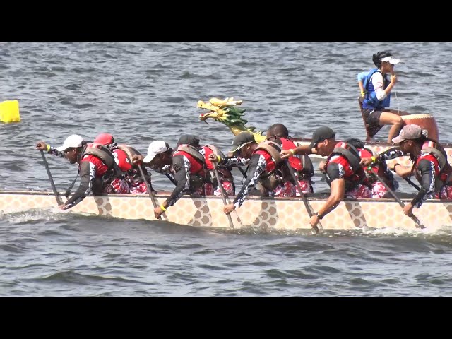 ⁣Aquaholics Rule Dragon Boat Regatta